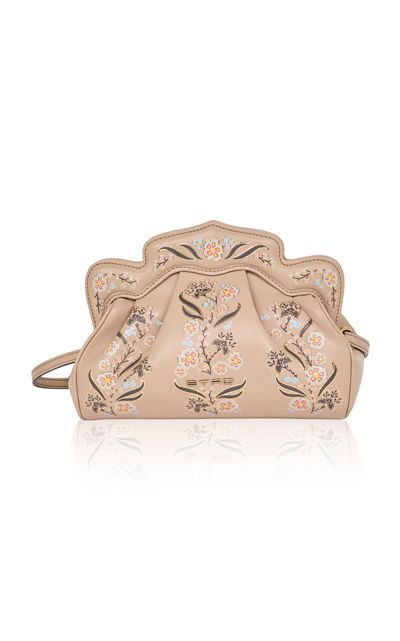 Etro Etro Leather Zipper Clutch