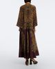Etro Etro Leopard-print tie-neck silk maxi dress - 6