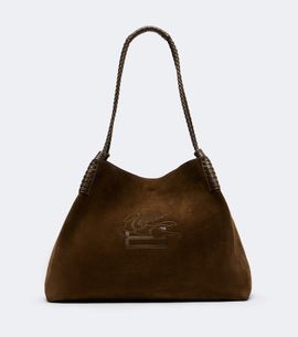 Etro Etro Libra Large suede tote bag