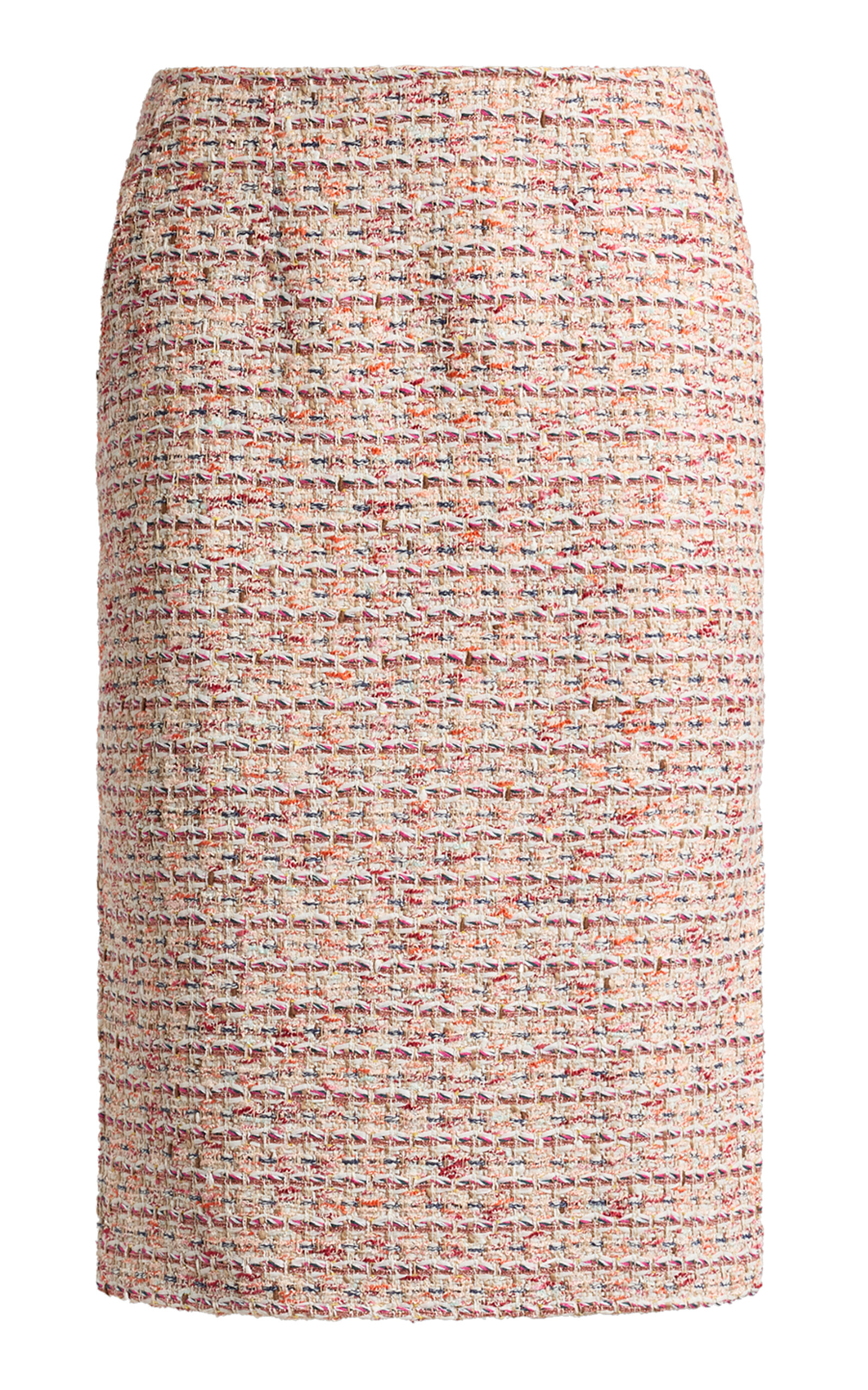 Etro Etro LowRise Tweed KneeLength Skirt