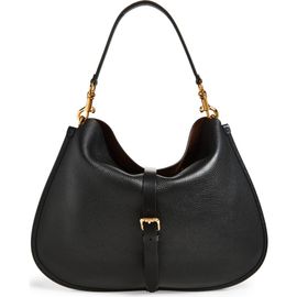 Etro Etro Maxi Pony Tumbled Leather Shoulder Bag