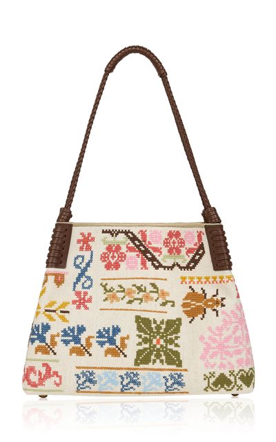Etro Etro Medium Canvas Libra Shopping Bag