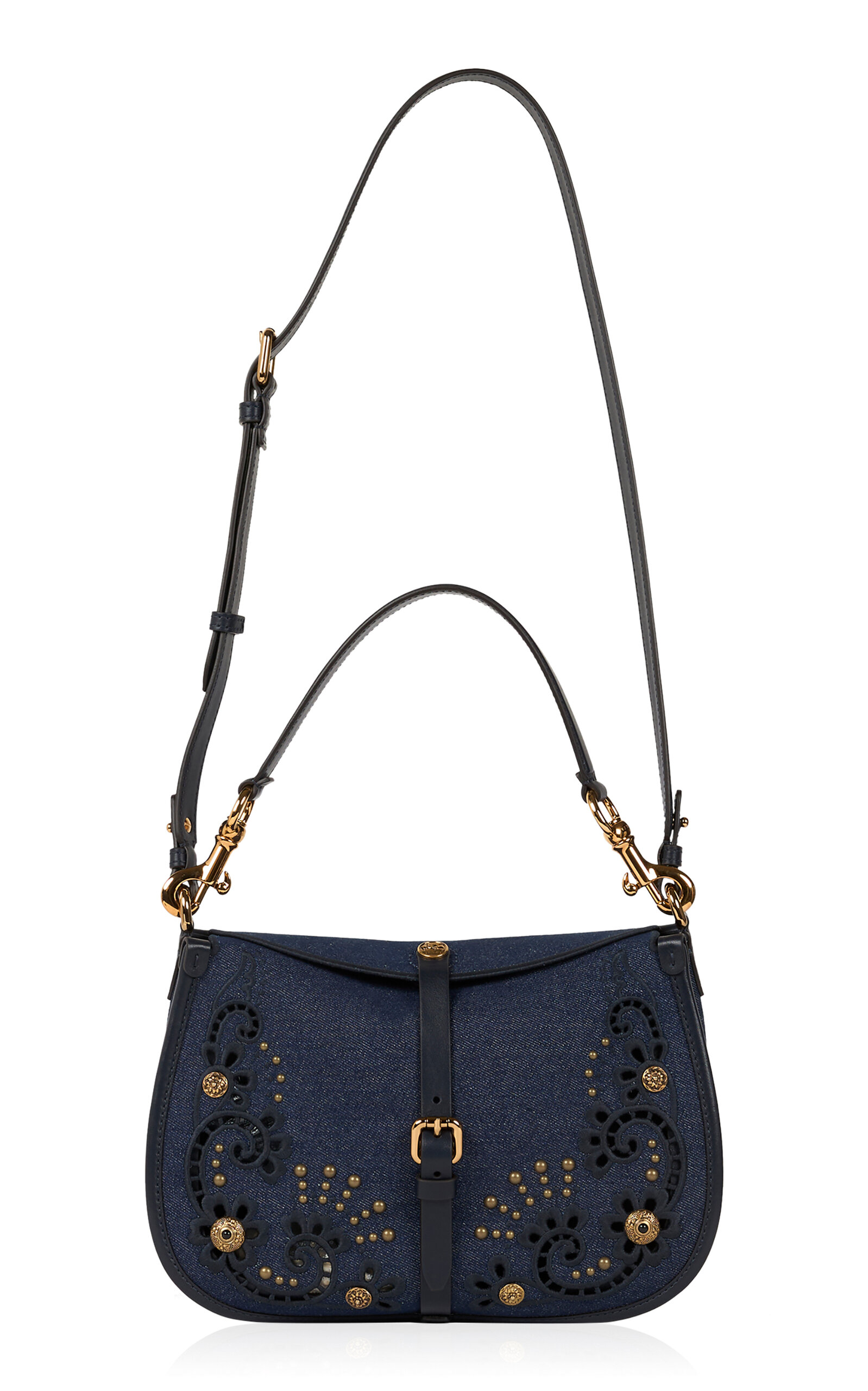 Etro Etro Medium Denim Crossbody Bag