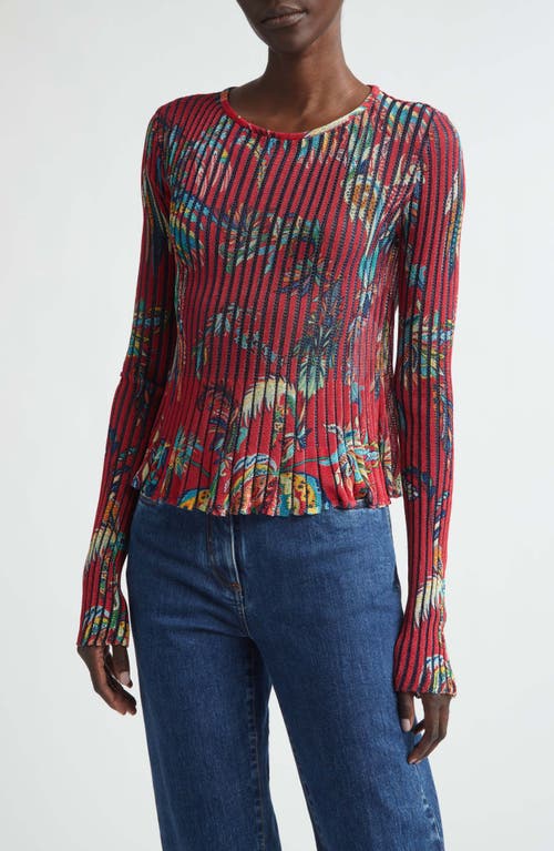 Etro Etro Metallic Rib Sweater