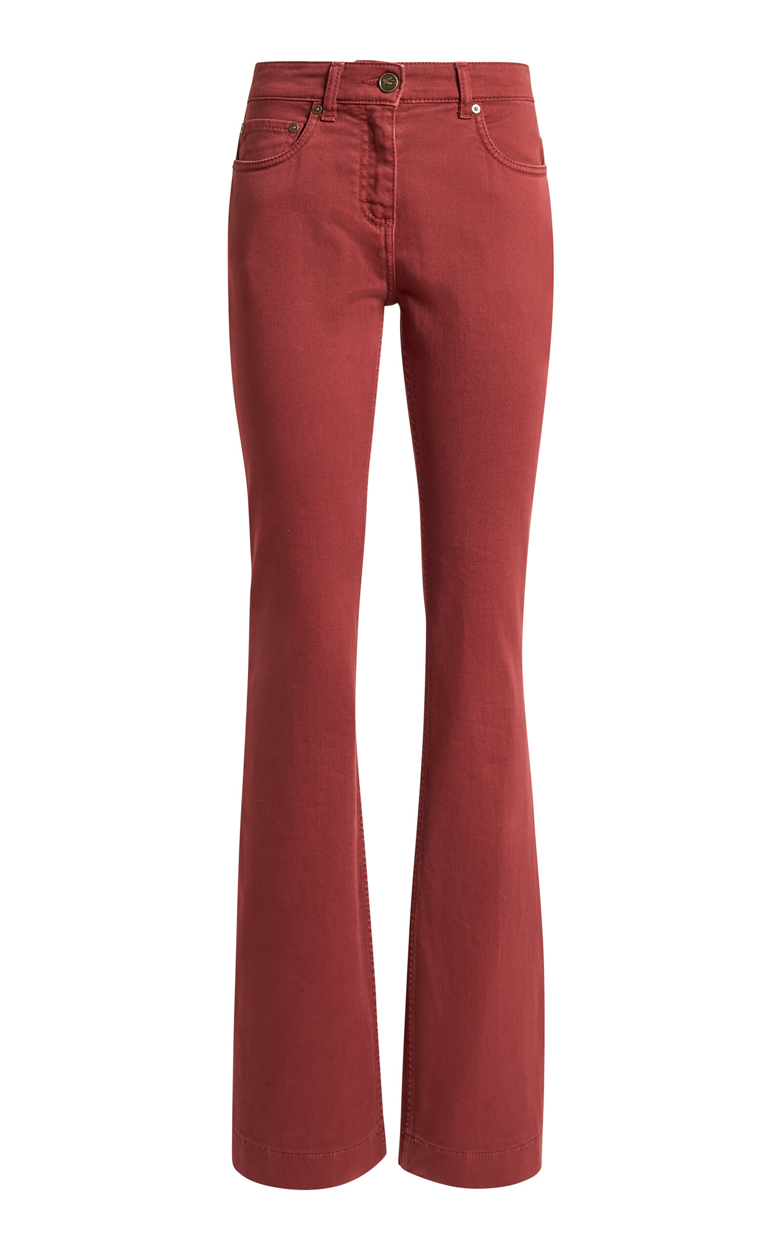 Etro Etro MidRise StretchDenim Flared Jeans