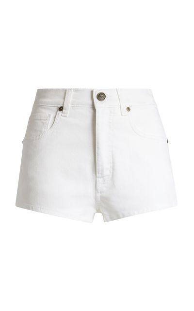 Etro Etro MidRise StretchDenim Mini Shorts