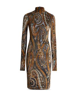 Etro Etro Mock Neck Dress