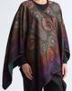 Etro Etro Ombré Paisley Swirl Reversible Wool Blend Cape - 4