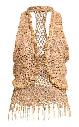 Etro Etro OpenKnit Cotton Vest