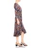 Etro Etro Paisley 3/4 Sleeve Midi Dress - 4