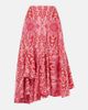 Etro Etro Paisley asymmetric cotton midi skirt - 1