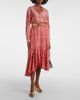 Etro Etro Paisley asymmetric cotton midi skirt - 2
