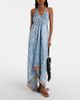 Etro Etro Paisley asymmetric silk maxi dress - 2