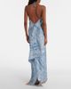 Etro Etro Paisley asymmetric silk maxi dress - 6