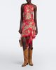 Etro Etro Paisley asymmetric silk twill miniskirt - 2