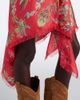 Etro Etro Paisley asymmetric silk twill miniskirt - 4
