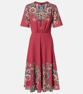 Etro Etro Paisley crêpe jersey maxi dress