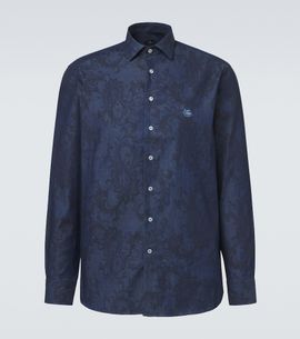 Etro Etro Paisley denim shirt