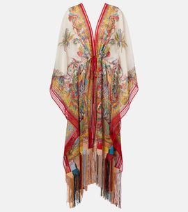 Etro Etro Paisley fringed kaftan