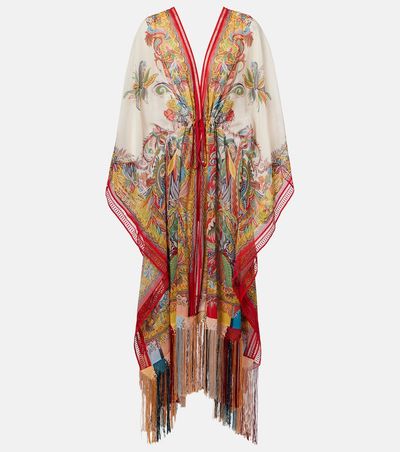 Etro Etro Paisley fringed kaftan