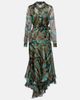 Etro Etro Paisley fringed silk gown - 1