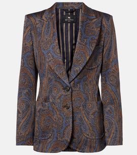 Etro Etro Paisley jacquard blazer