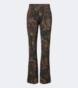 Etro Etro Paisley jacquard flared pants