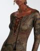 Etro Etro Paisley jersey gown - 3