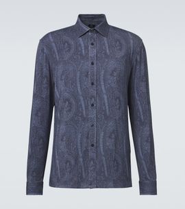 Etro Etro Paisley jersey shirt