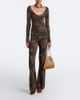 Etro Etro Paisley ribbed-knit top - 6