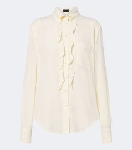 Etro Etro Paisley ruffled blouse