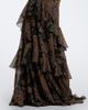 Etro Etro Paisley ruffled seersucker gown - 4