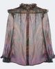 Etro Etro Paisley ruffled silk chiffon shirt - 1