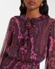 Etro Etro Paisley ruffled silk minidress - 3