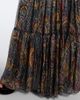 Etro Etro Paisley silk-blend tiered maxi skirt - 4