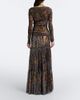 Etro Etro Paisley silk-blend tiered maxi skirt - 6