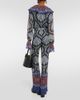 Etro Etro Paisley silk-blend wide-leg pants - 3