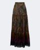 Etro Etro Paisley silk tiered maxi skirt - 1
