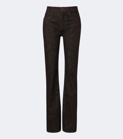 Etro Etro Paisley straight jeans