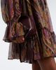 Etro Etro Paisley tie-neck silk minidress - 4