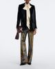 Etro Etro Paisley velvet flared pants - 2