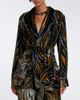 Etro Etro Paisley velvet wrap blazer - 2