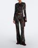 Etro Etro Patch-appliqué paisley flared pants - 2