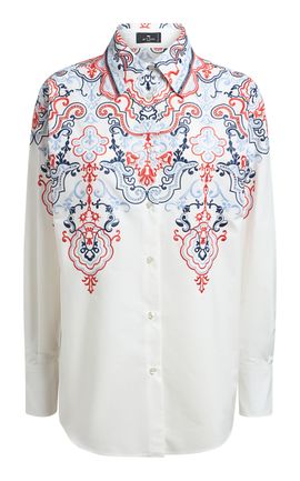 Etro Etro Patterned CottonBlend Shirt