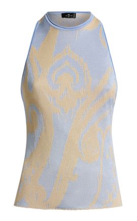 Etro Etro Patterned Knit Top