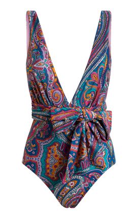 Etro Etro Patterned OnePiece Swimsuit
