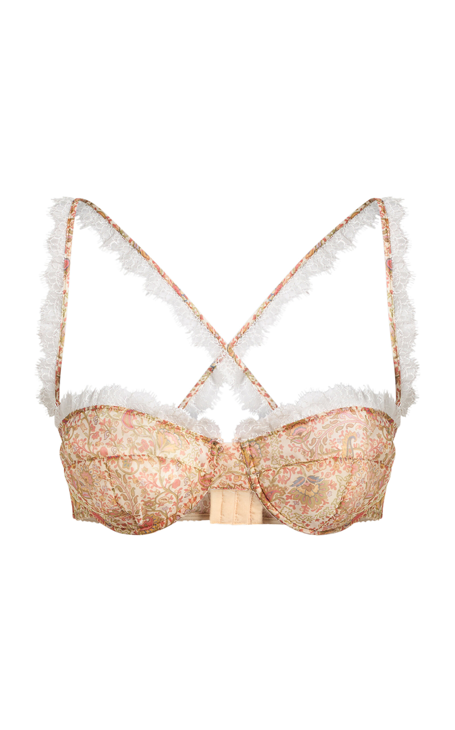 Etro Etro Patterned Silk Bra