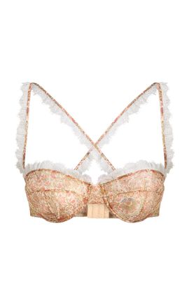 Etro Etro Patterned Silk Bra