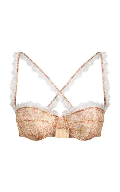 Etro Etro Patterned Silk Bra