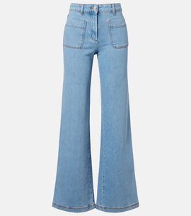 Etro Etro Pegaso wide-leg jeans